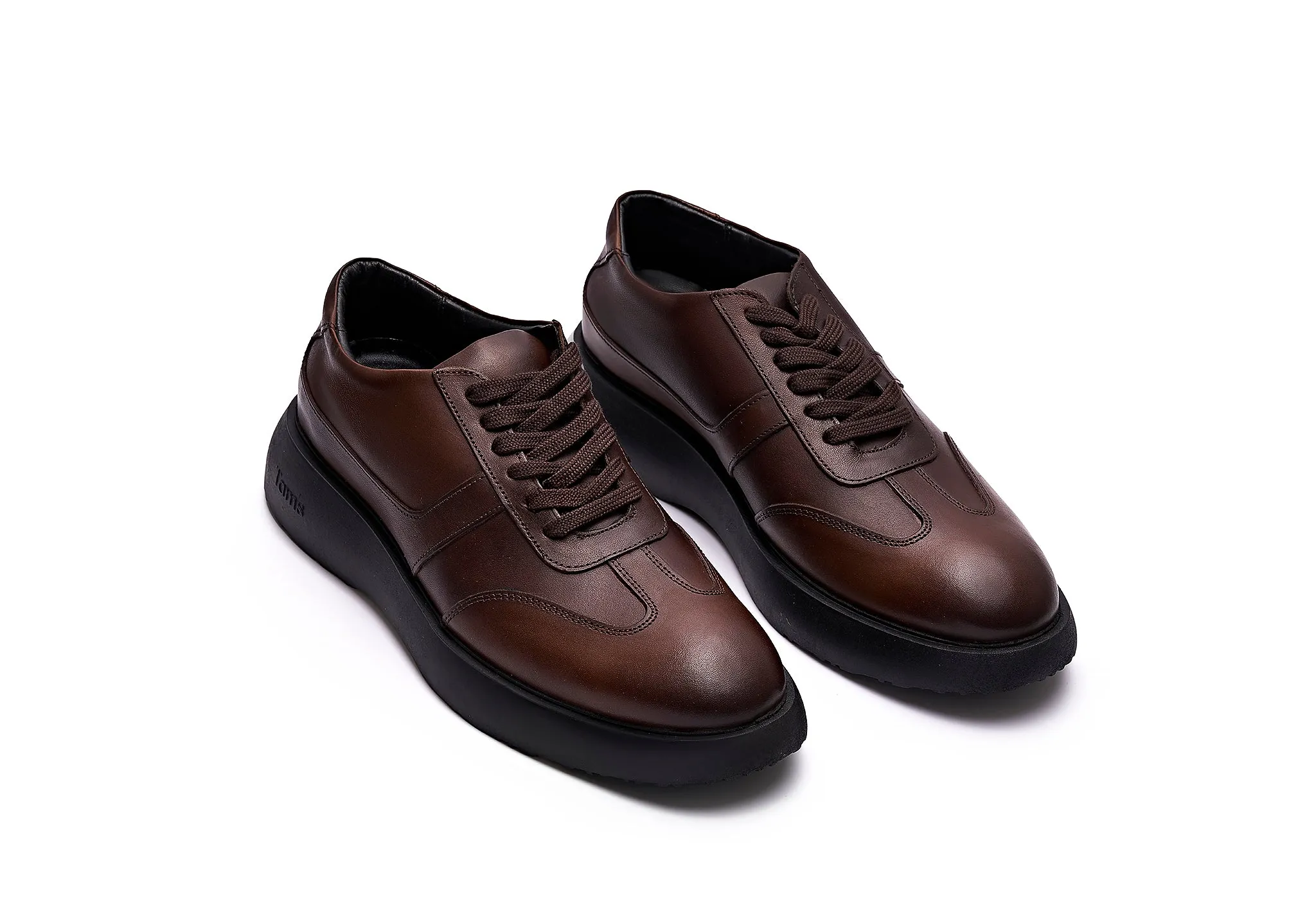 active foot apparel heel - support shoes Chunky Laceups