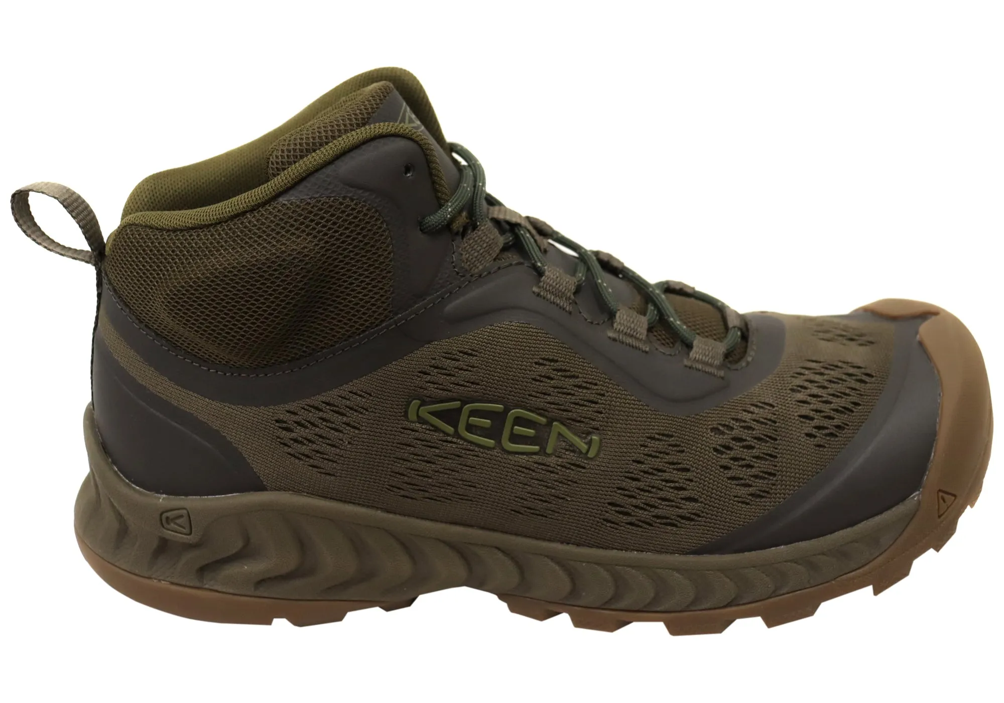 Keen Mens Comfortable Lace Up NXIS Speed Mid Boots Royal Mood