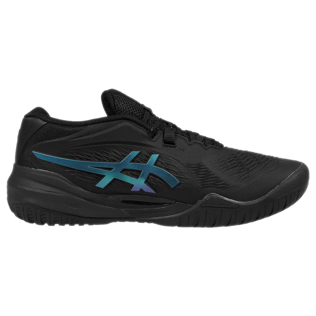 Asics Men's Gel-Resolution X Night Energy - Black/Prism Blue Easy Footwear