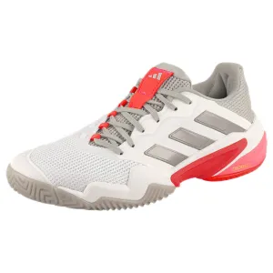 Active Flex adidas Women's Barricade 13 - Cloud White/Lucid Red