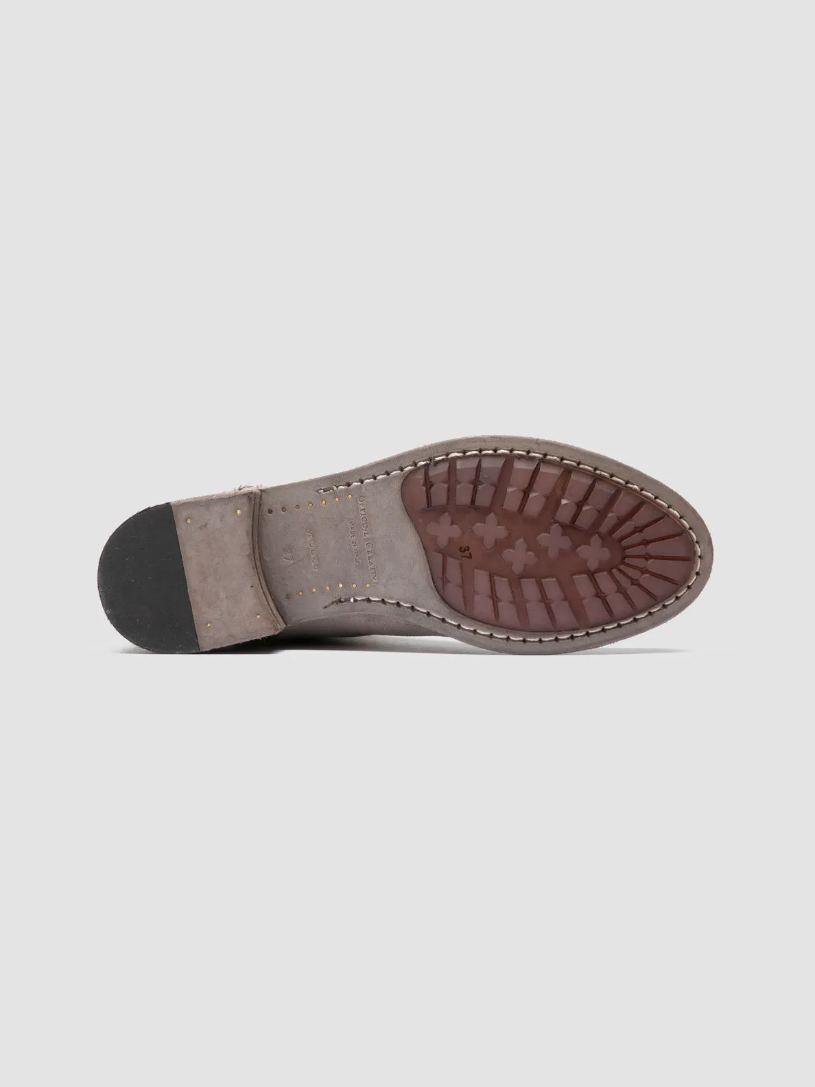 Market Stroll Dirt Walk LISON 066 - Grey Suede Zipped Boots