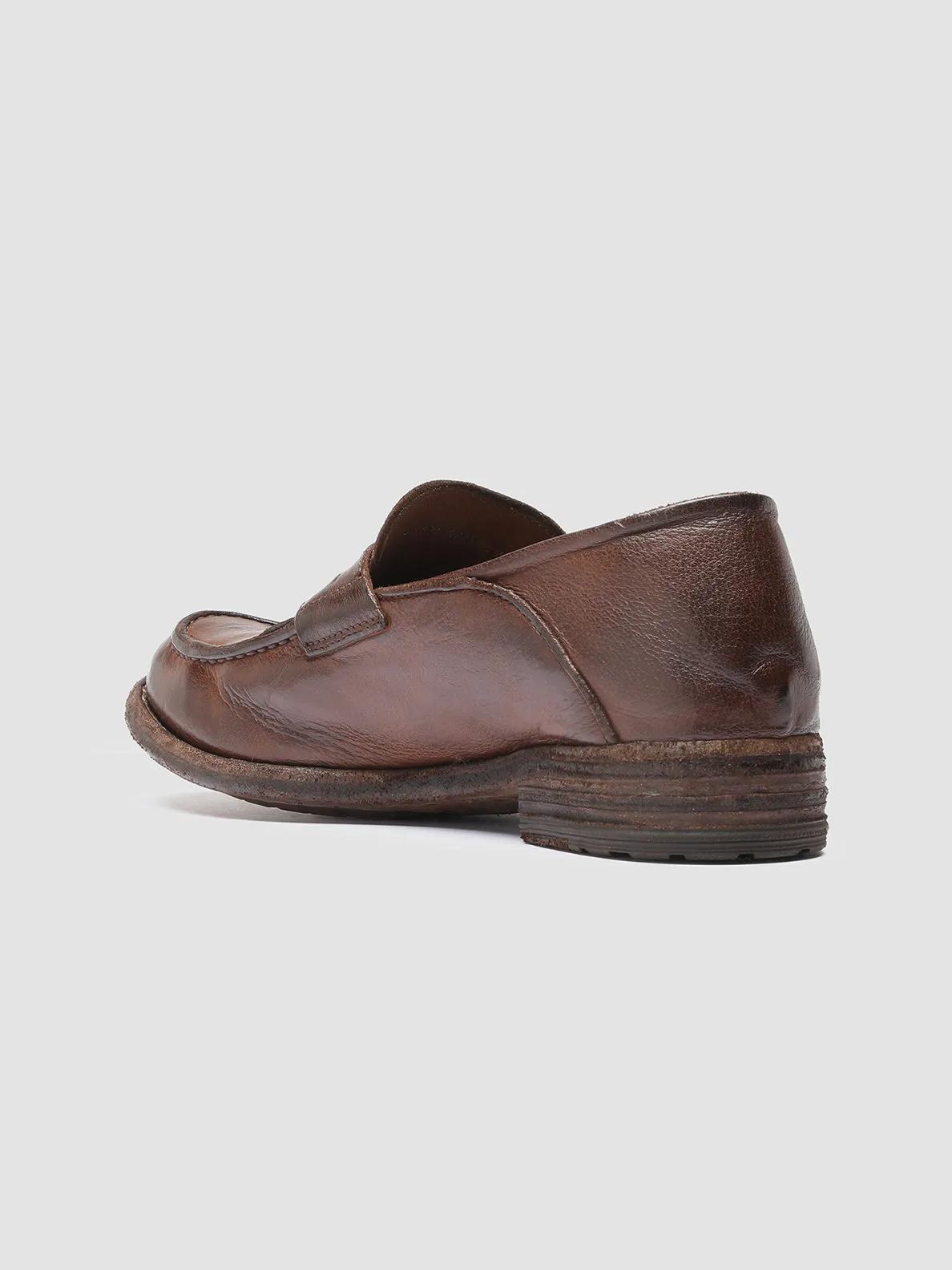 Beach Trek LEXIKON 140 - Brown Leather Penny Loafers