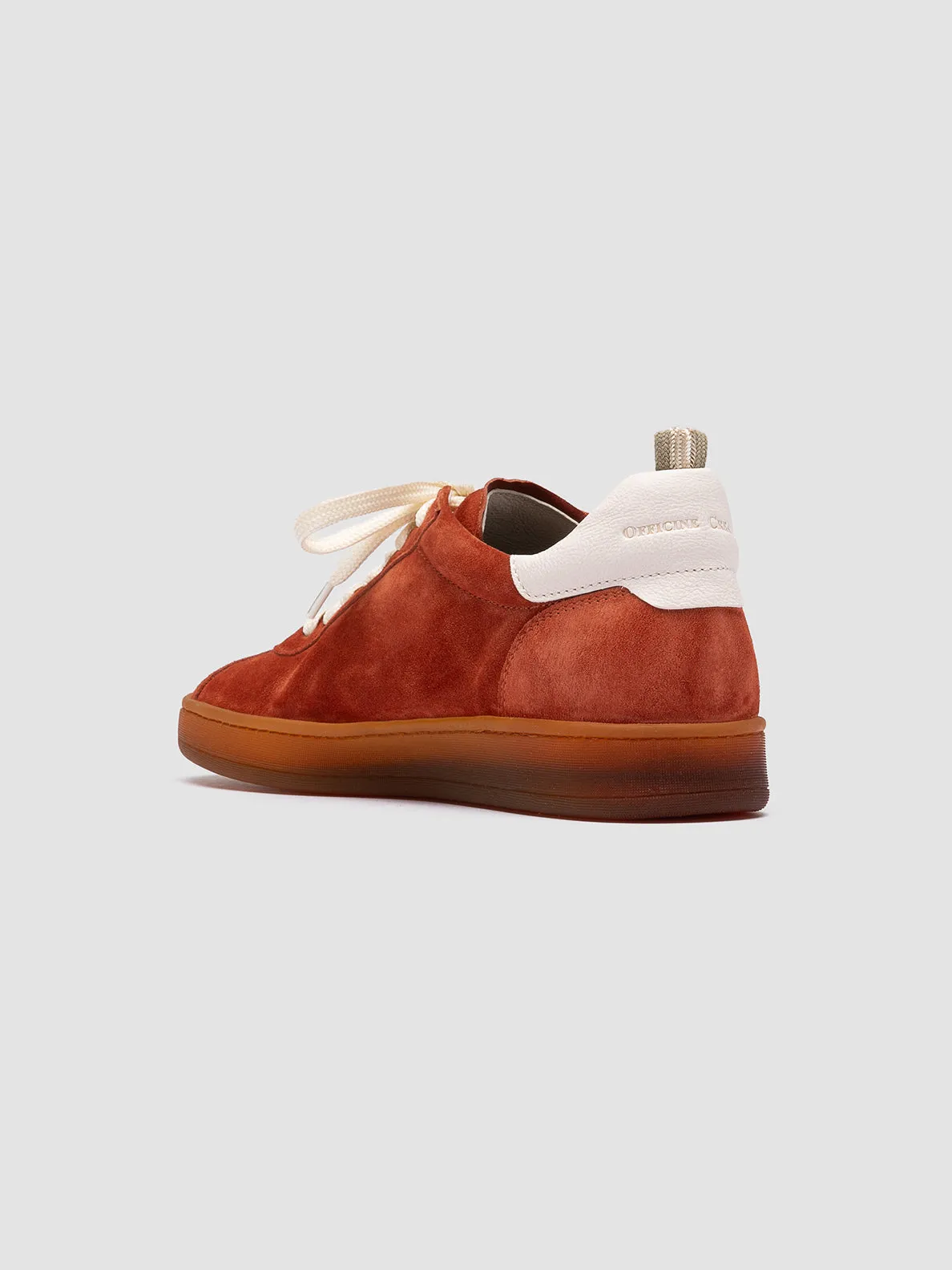 Comfortable Cushion Event Go DESTINY 101 - Red Leather and Suede Sneakers