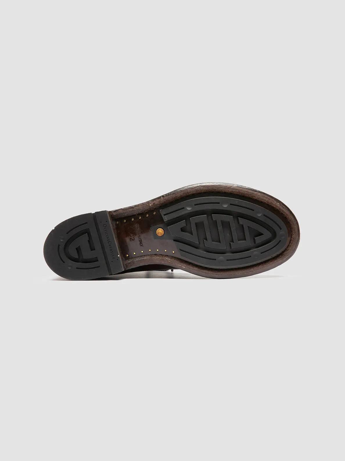 ADMIRAL 009 - Brown Leather Lace-up Boots Functional Wear Street Choice