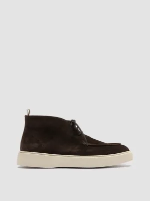FRAME 002 - Brown Suede Chukka Boots Soft foam