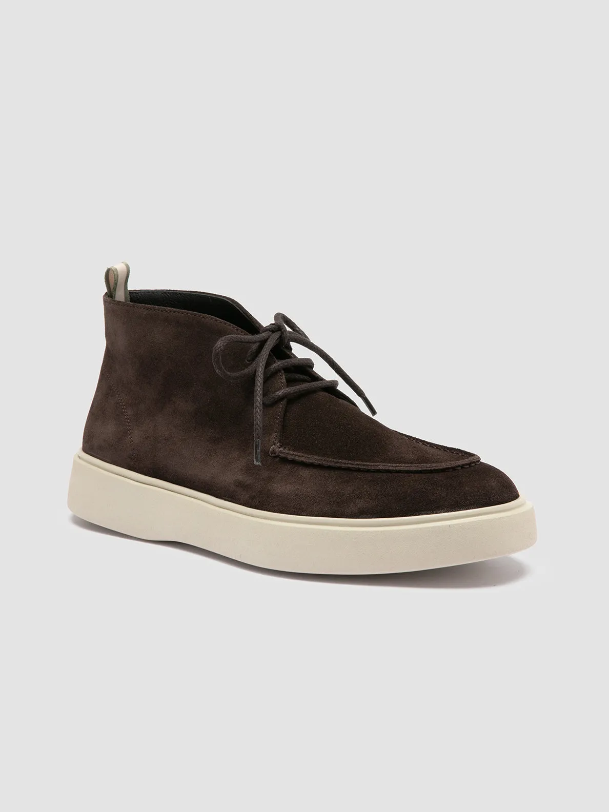 Layered sole FRAME 002 - Brown Suede Chukka Boots