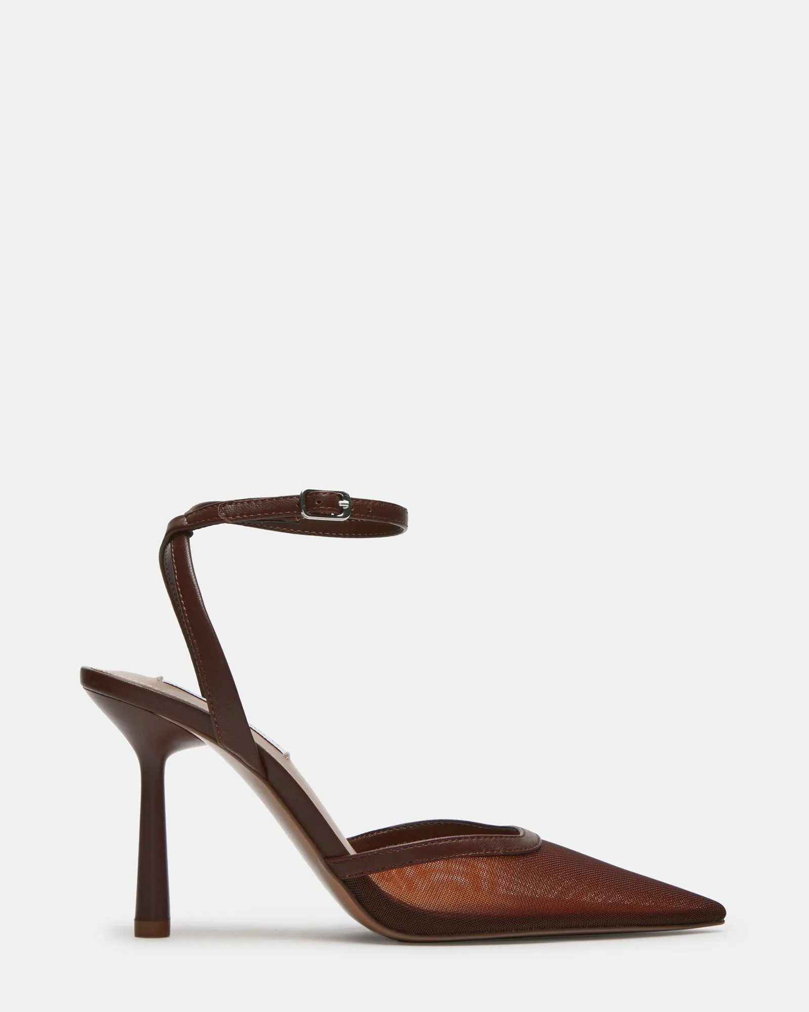 Casual High Heel Shoes ALLIANCE MESH BROWN