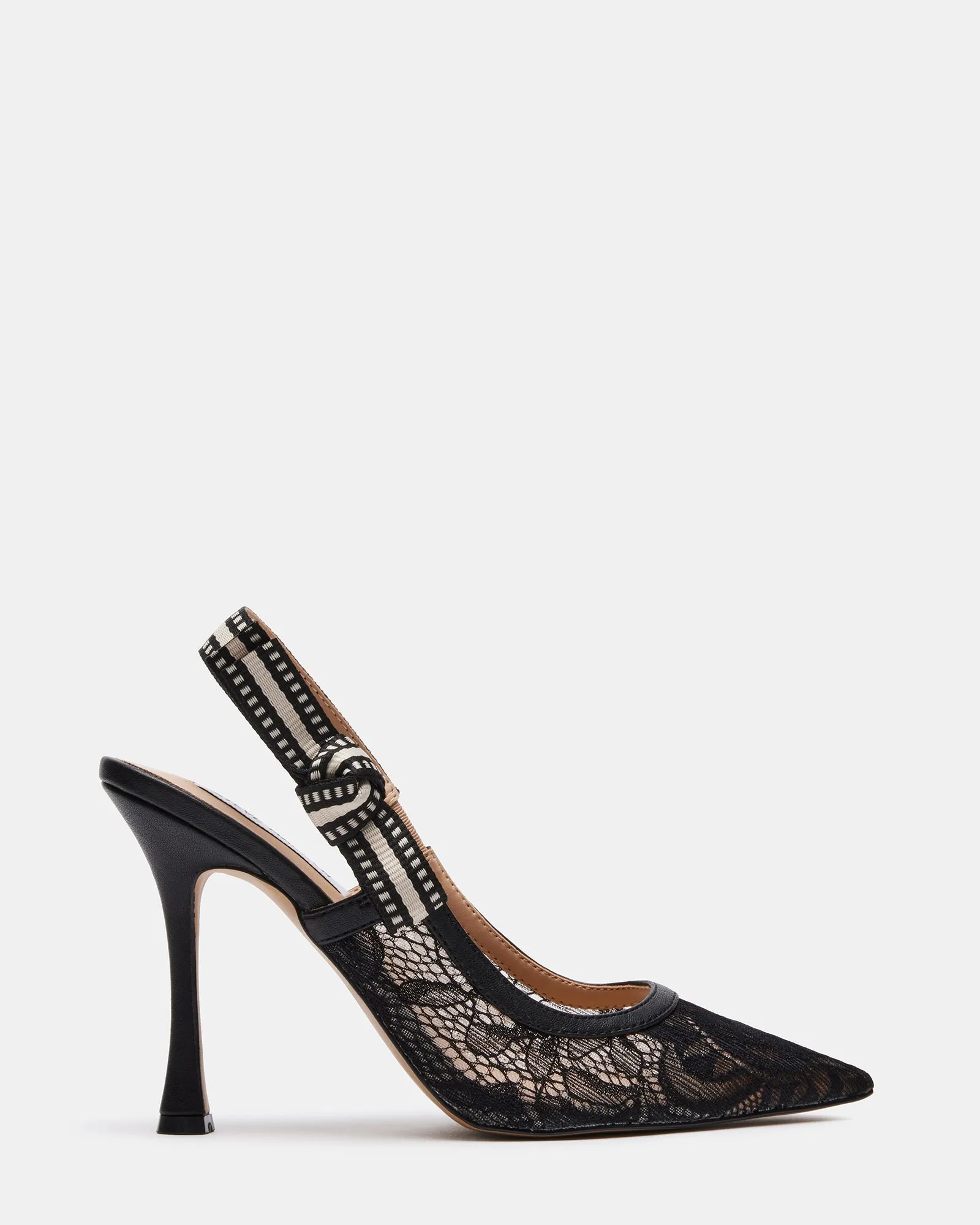 Formal Event Heels BRI BLACK LACE
