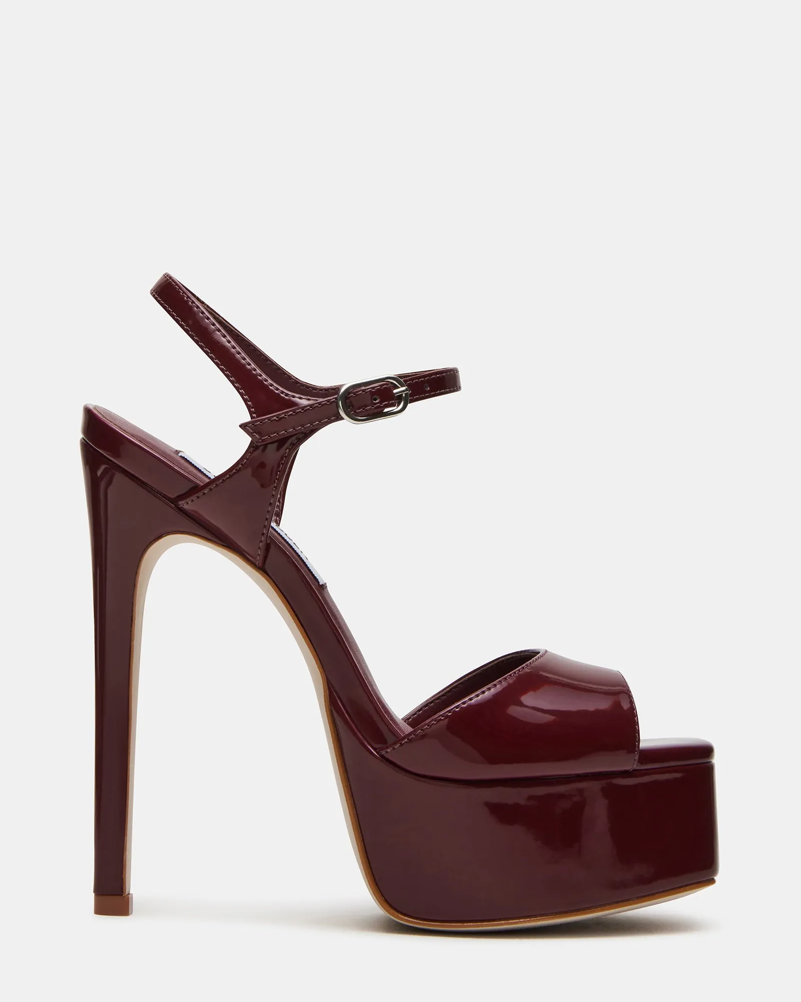 Soft Sandals Holiday Heels COLOGNE WINE PATENT