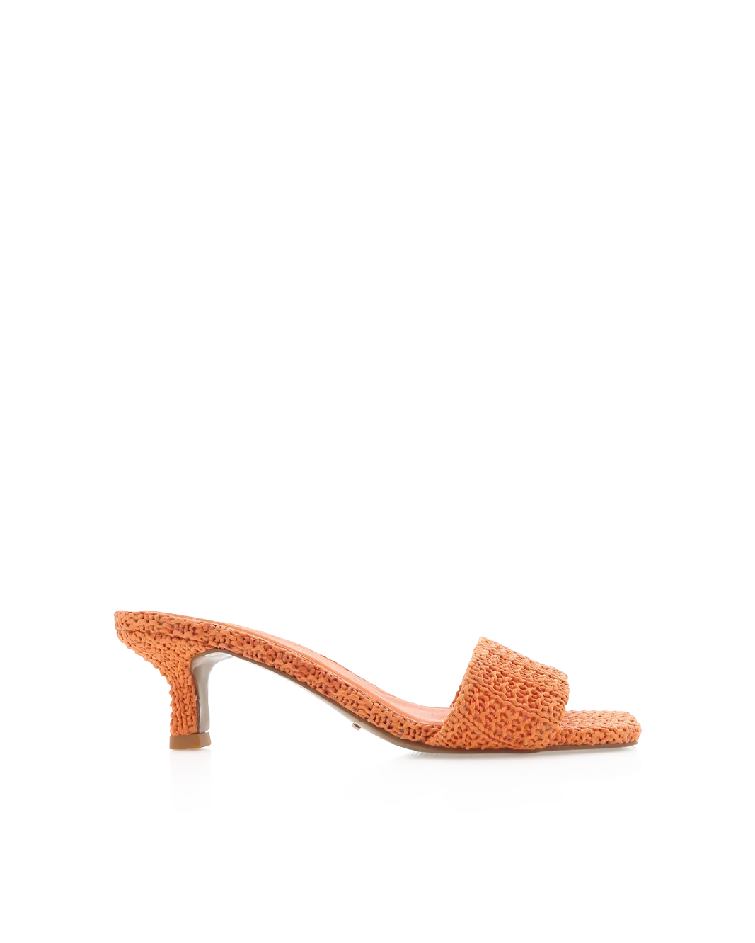 Glam Heeled Sandals OLGA - NECTARINE RAFFIA