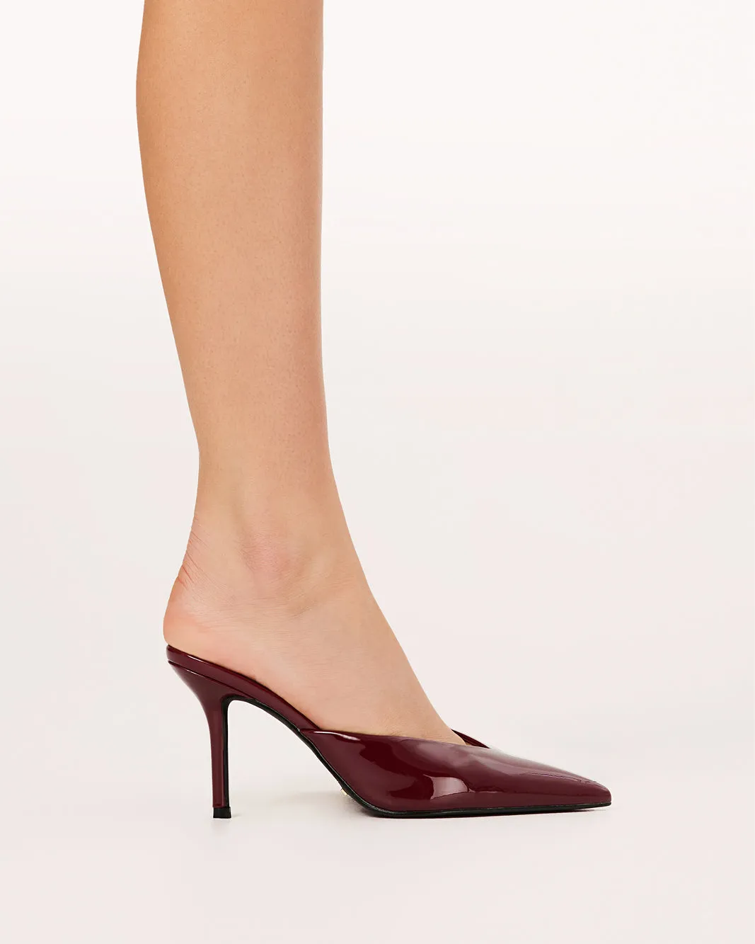 KAREY - CHERRY RED PATENT Casual Wedding Heels