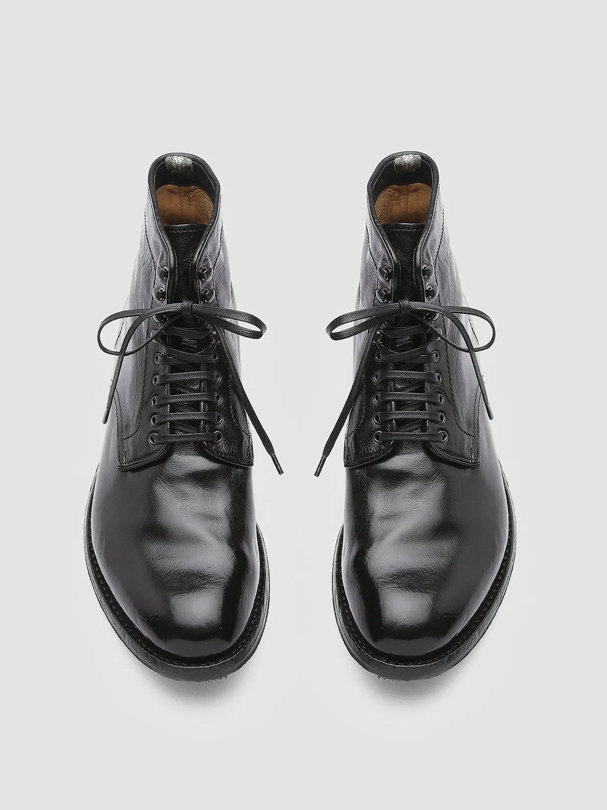 Casual flexibility ANATOMIA 013 - Black Leather Ankle Boots