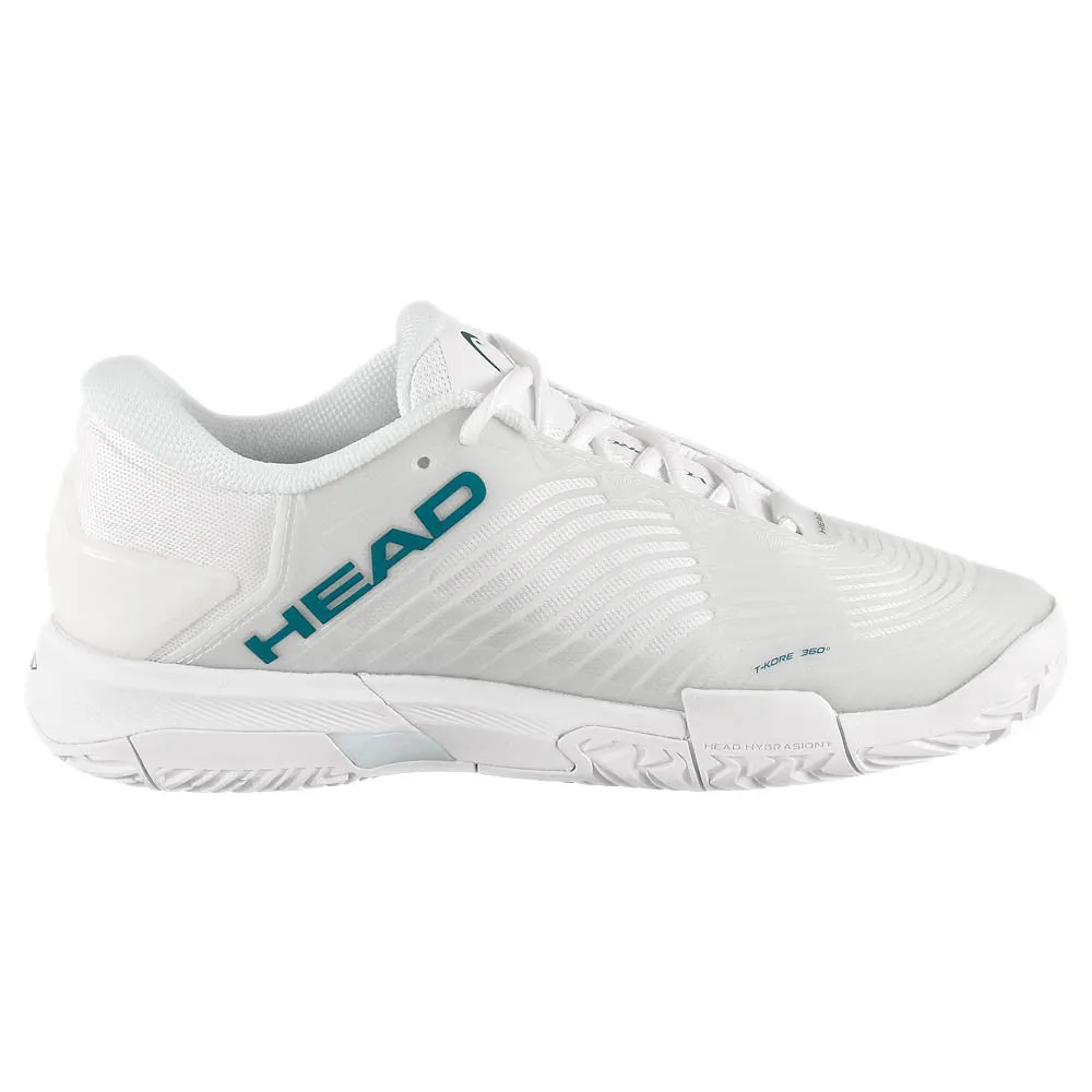 Head Women's Revolt Pro 4.5 - White/Twilight Blue Grip Ready Moisture wicking