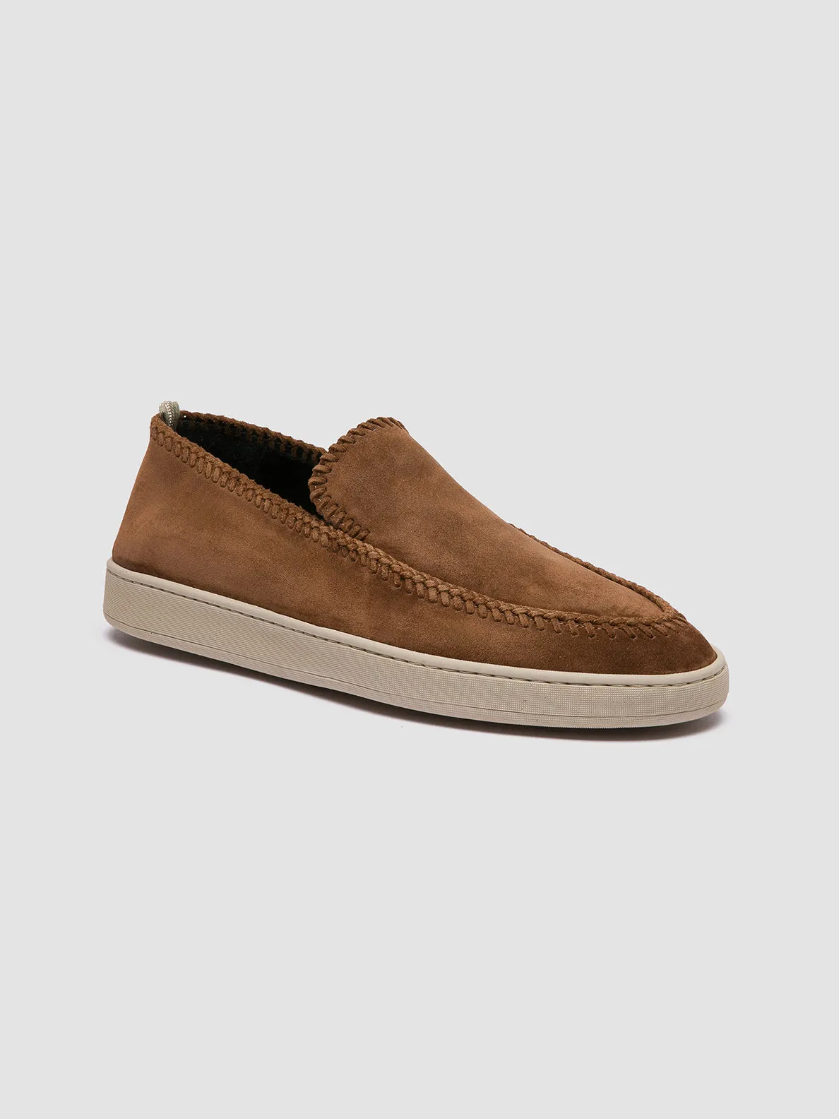 Step Easy HERBIE 011 - Brown Suede Penny Loafers