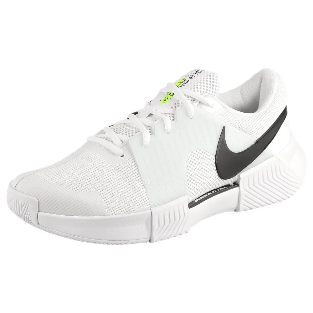 Streamlined materials Nike Men's Air Zoom GP Challenge 1 - White/Black
