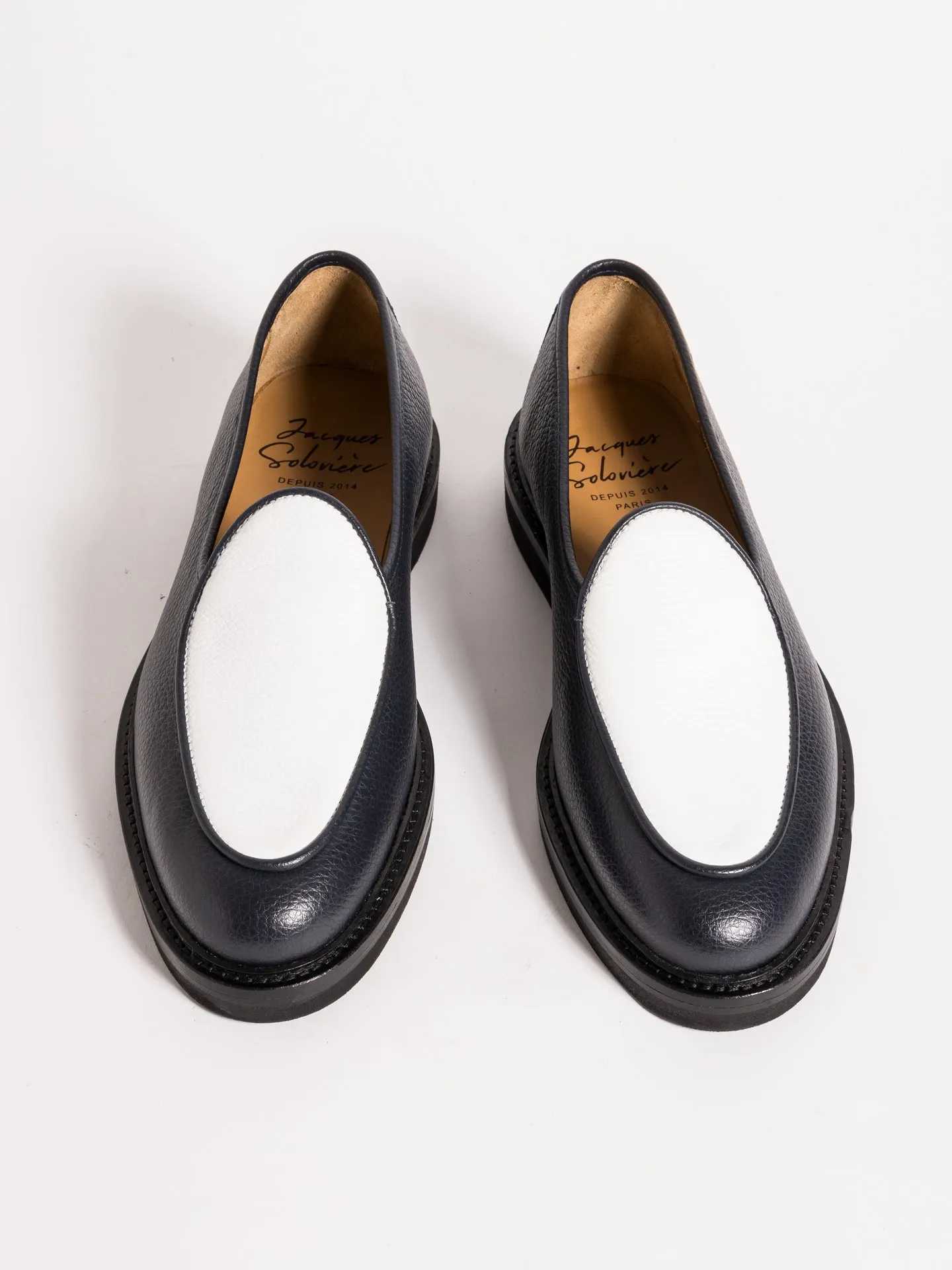Urban Flow Effortless Slip-On LEX GRAINED NAVY AND WHITE