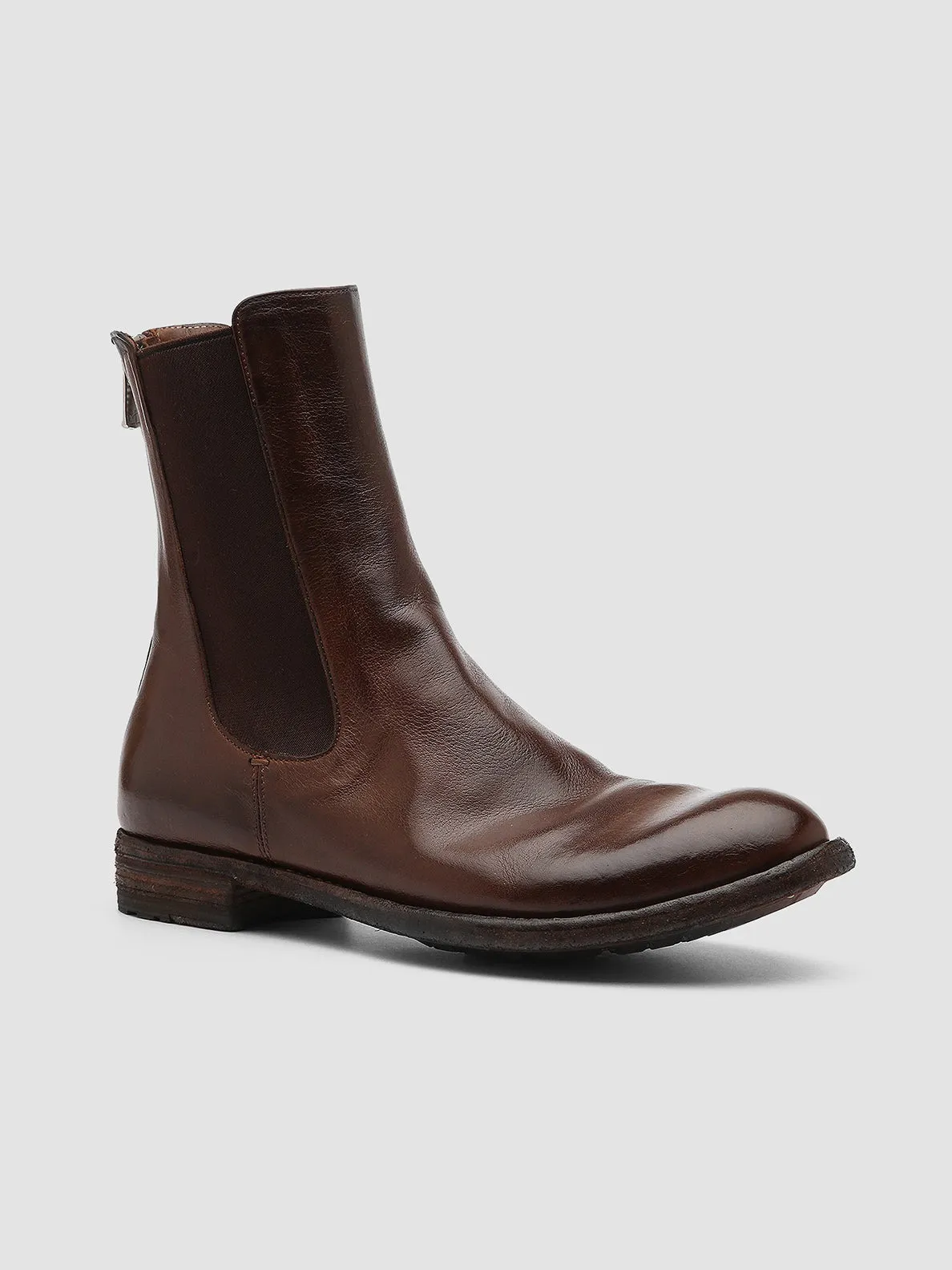 Street Move LEXIKON 073 - Brown  Leather Chelsea Boots
