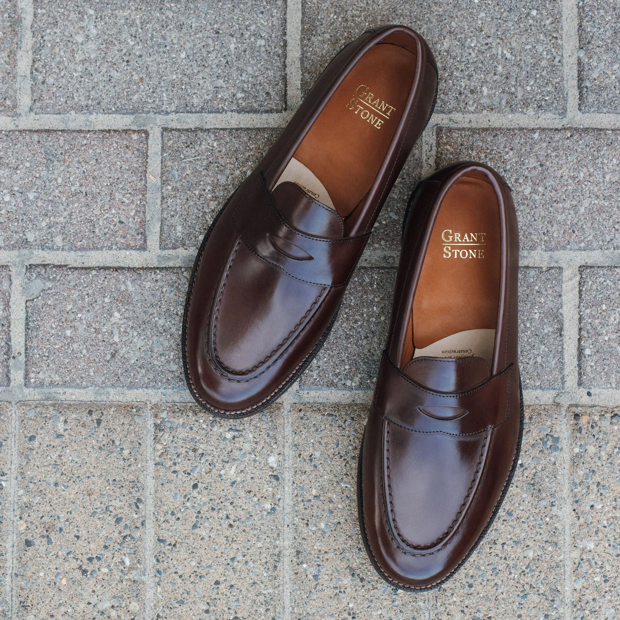 Traveler Penny Tobacco Calf Work Friendly