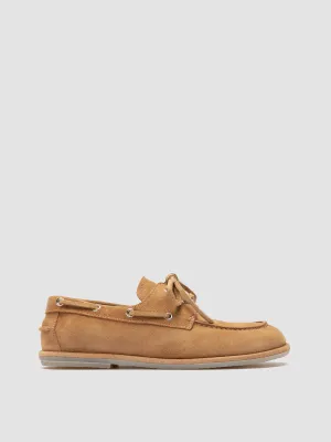 Hill Walk Quick Walk LOVE 101 - Camel Suede Boat Shoes