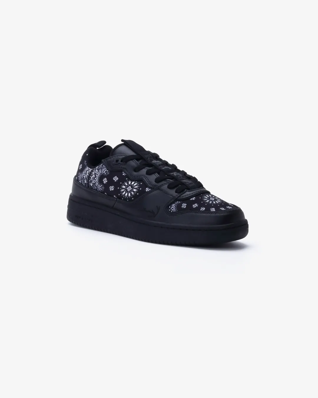 Foam Base Game Ready Karl Kani Lace Up Shoe in Black Sneakers