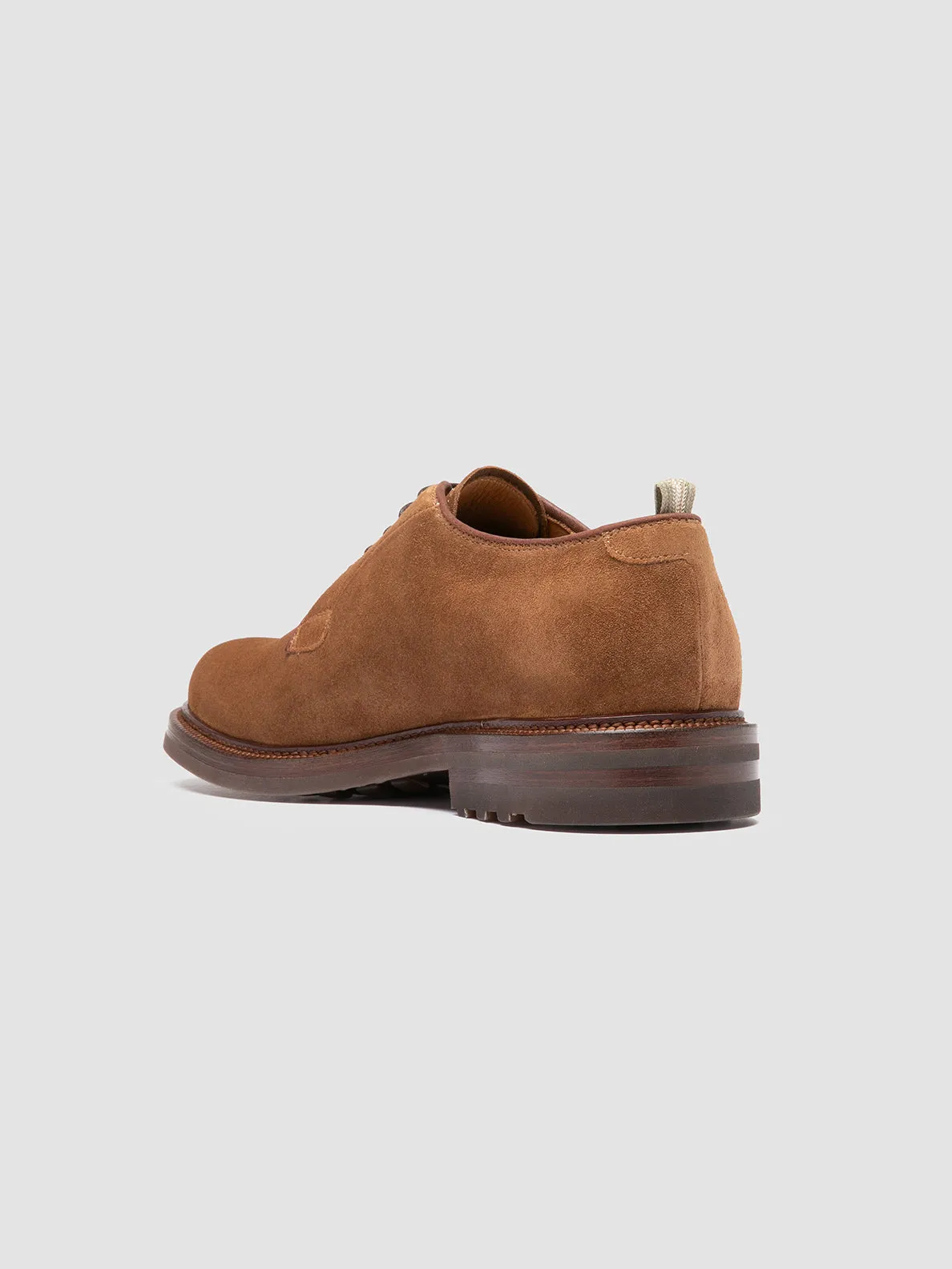 ASTON FLEXI 001 - Brown Suede Derby Shoes Timeless Design