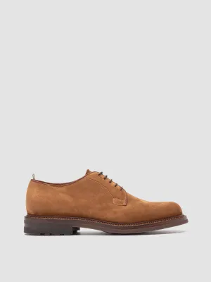 Workwear Style ASTON FLEXI 001 - Brown Suede Derby Shoes