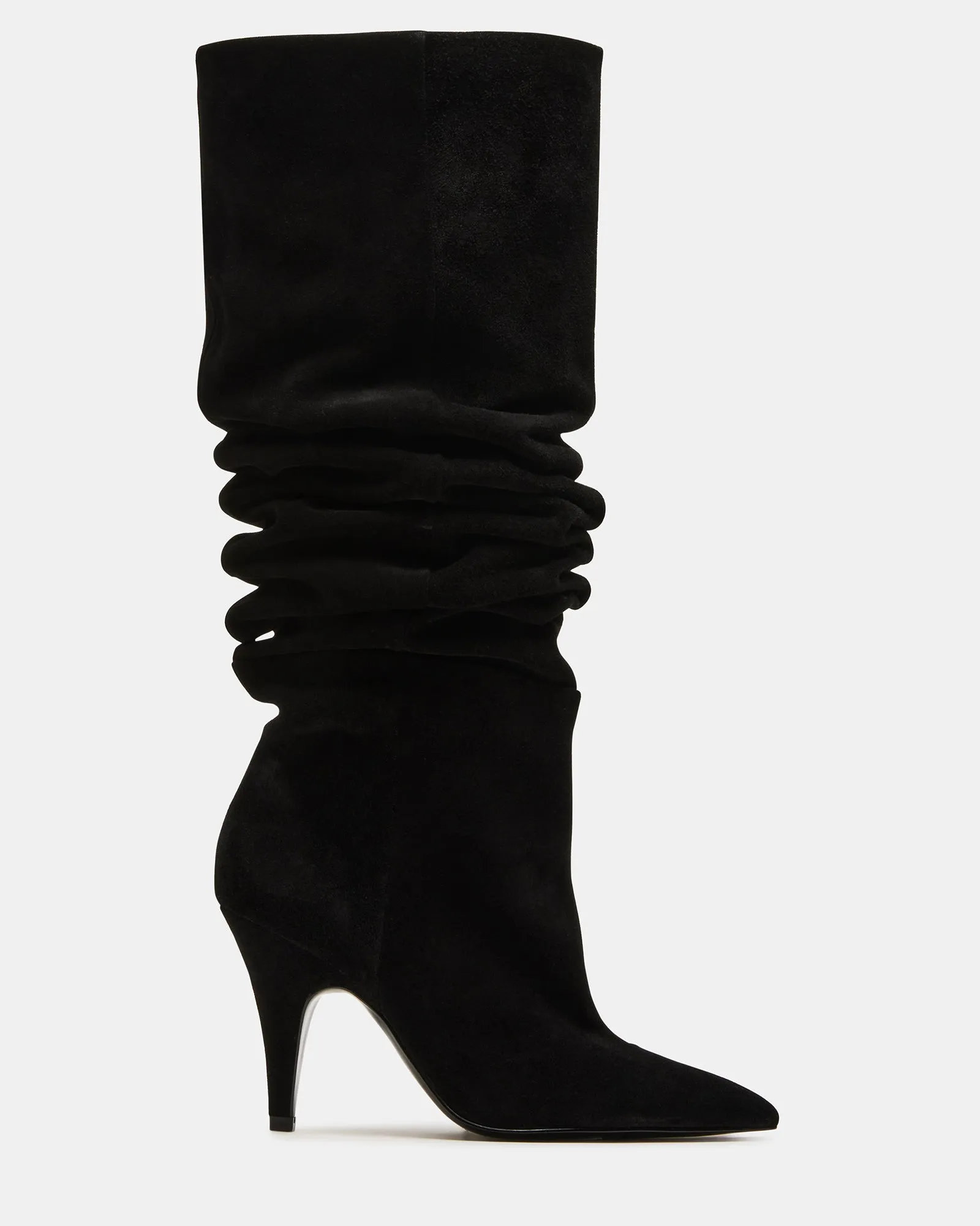 BELLAMIE BLACK SUEDE Durable Fit