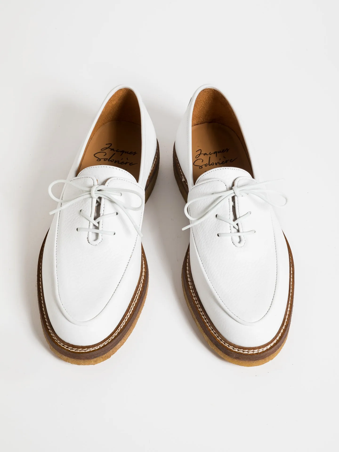 Stylish Office Profile Travel Comfort OLIVIER WHITE GRAINED