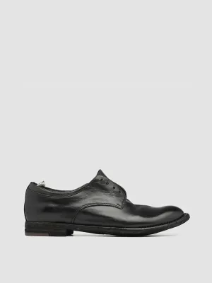 Urban Explorer Lightweight Office Comfort LEXIKON 501 - Black Leather Derby Shoes