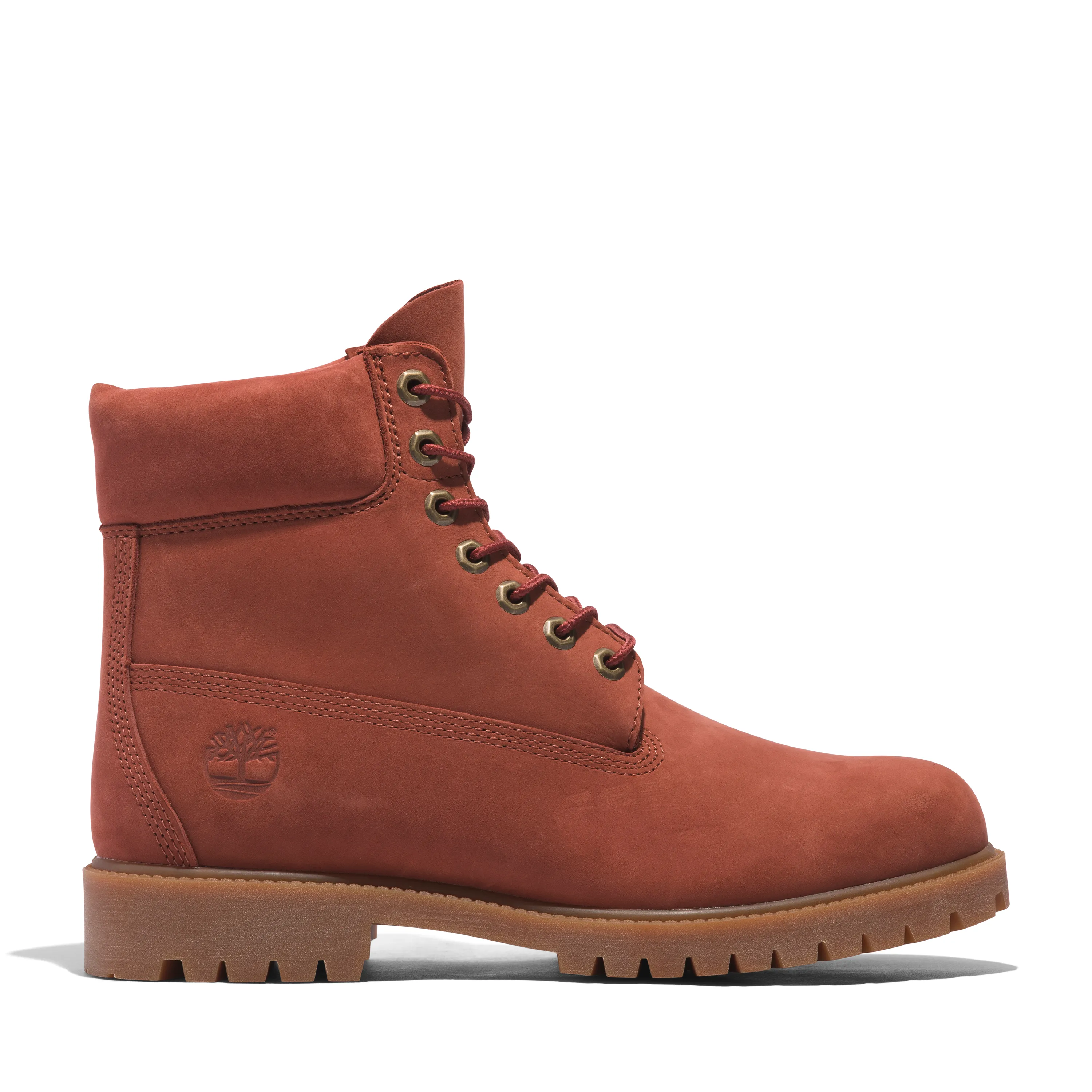 Anti-Slip Function Tough Sole Timberland - Men - 6" Premium - Red