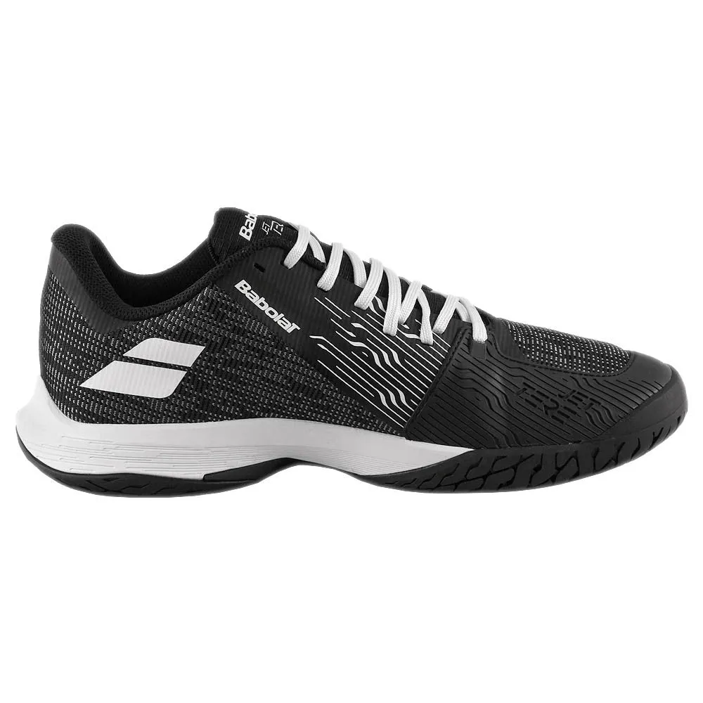 Babolat Men's Jet Tere 2 - Black/White Minimalist Look Built To Move