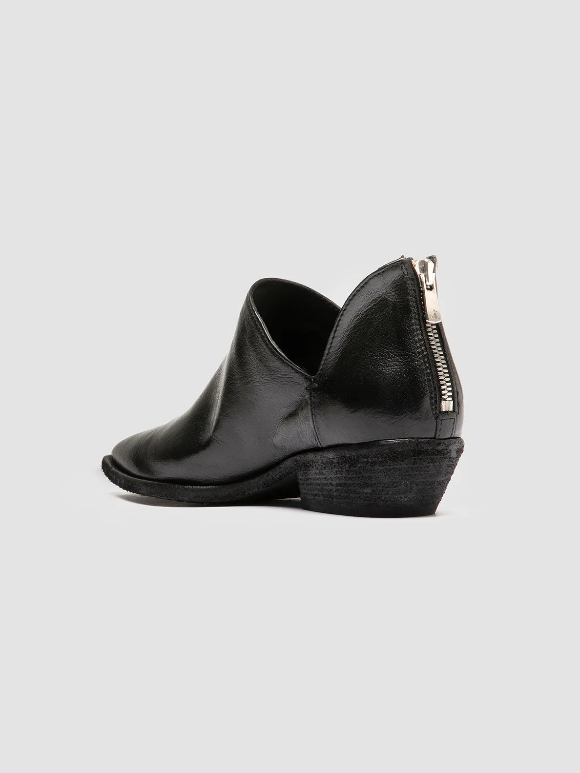 Lake Hike NOELIE DD 106 - Black Leather Zipped Boots