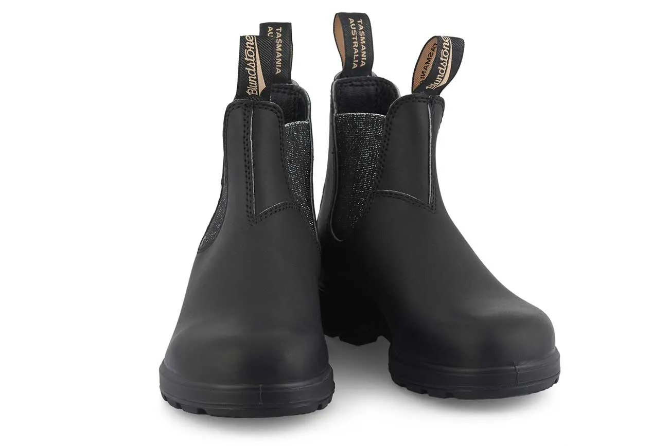 Blundstone #2032 Black/Silver Glitter Elastic Material
