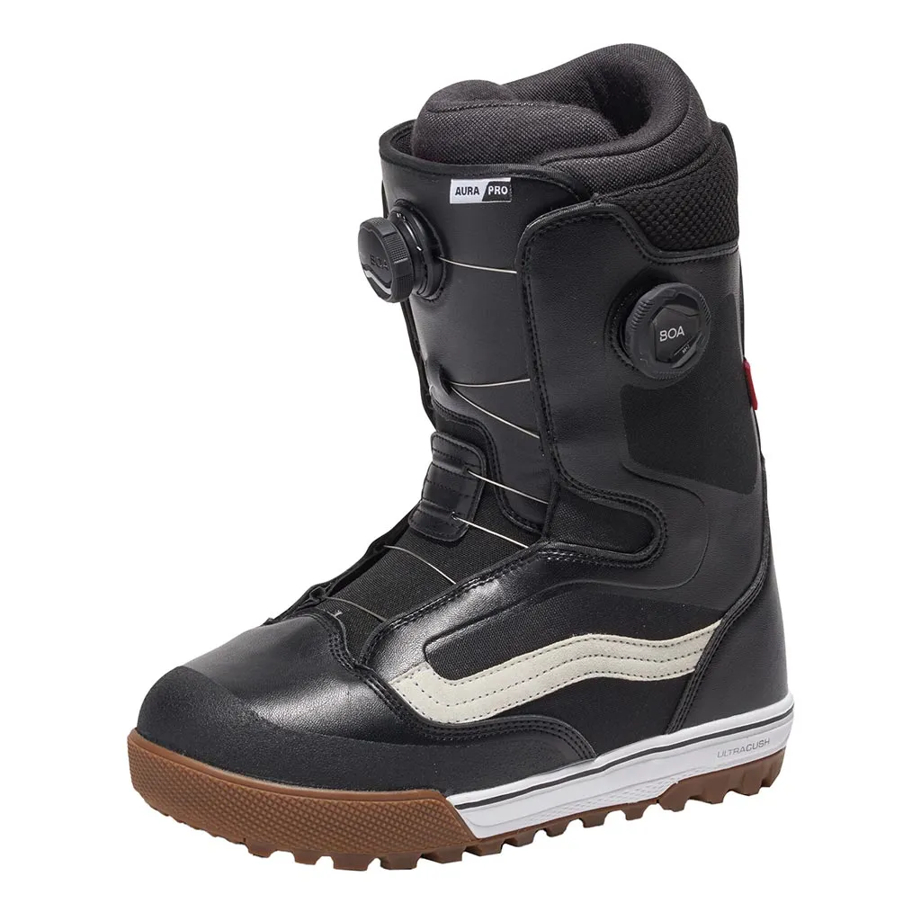 Vans 2025 Aura Pro Boots - Black/White Foot Traction Arctic Path