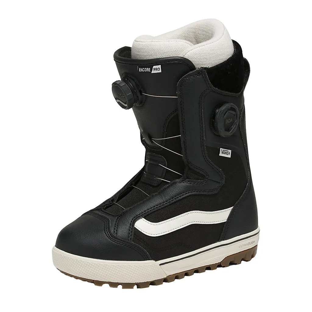 Ice Trekking Cold Weather Gear Vans 2025 Womens Encore Pro Boots - Black/Marshmallow