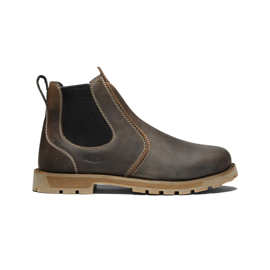 Men's Seattle Romeo (Soft Toe)  |  Cascade Brown/Black Subtle Finish Lined interior