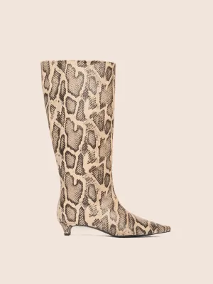 Premium Cushion Comfortable toe box Novelda Snake Boot