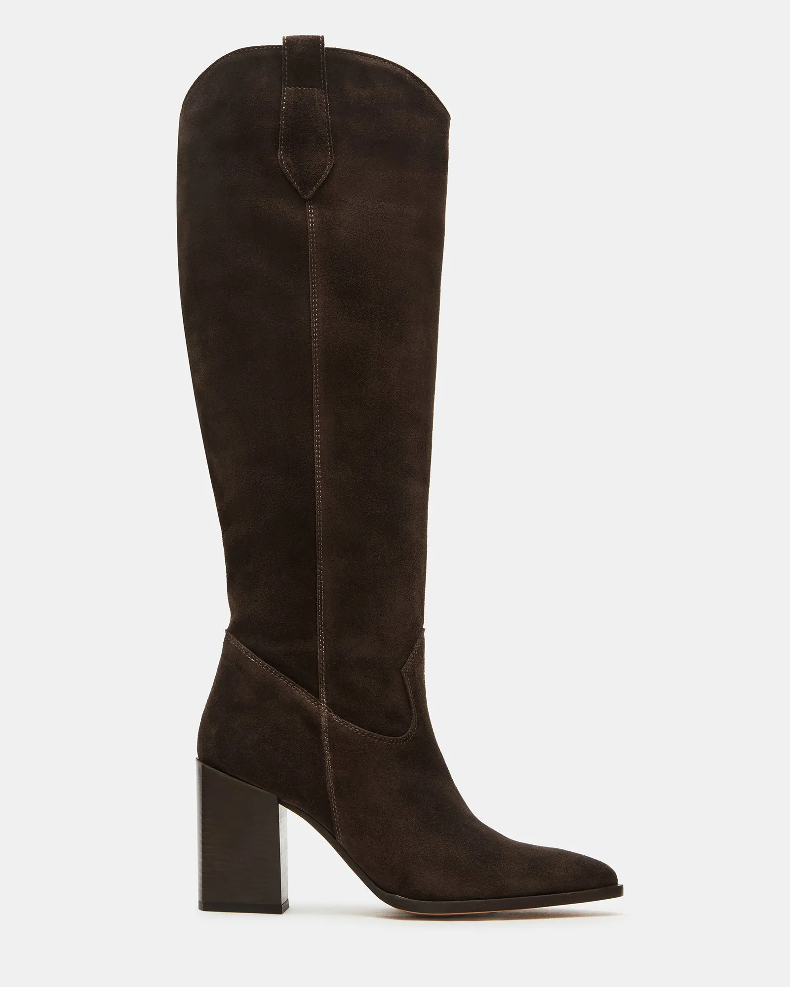 Casual Wear Crisp Lines VESEY CHOCOLATE BROWN SUEDE