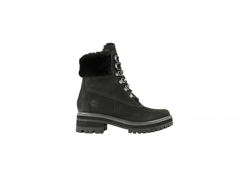 Timberland - Women - Courmayeur 6" Boot - Black Shearling Cold Proof