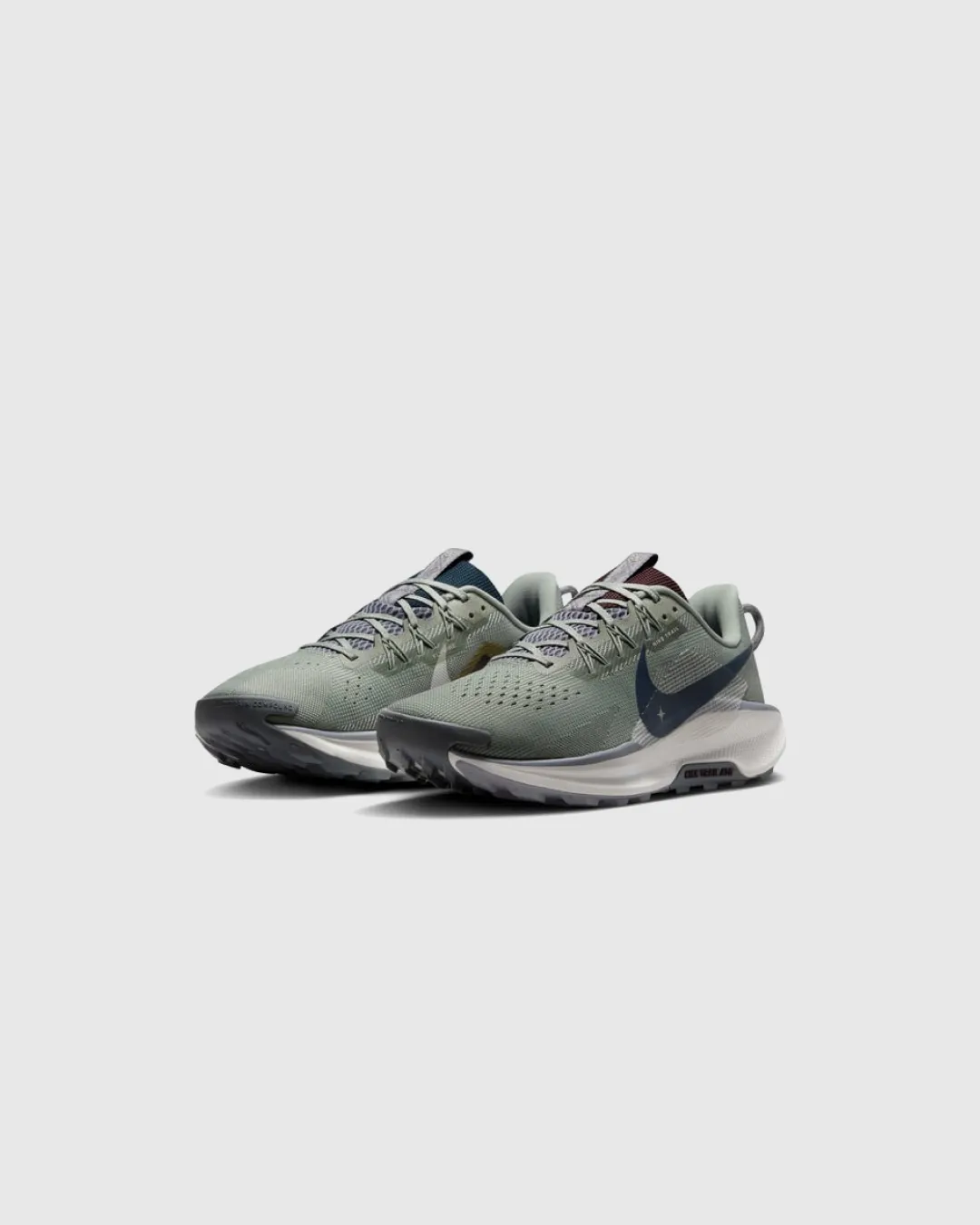 Nike React Pegasus Trail 5 Jade Horizon/Cement Grey/Phantom/Armoury Navy Sneakers Classic Couple Pair