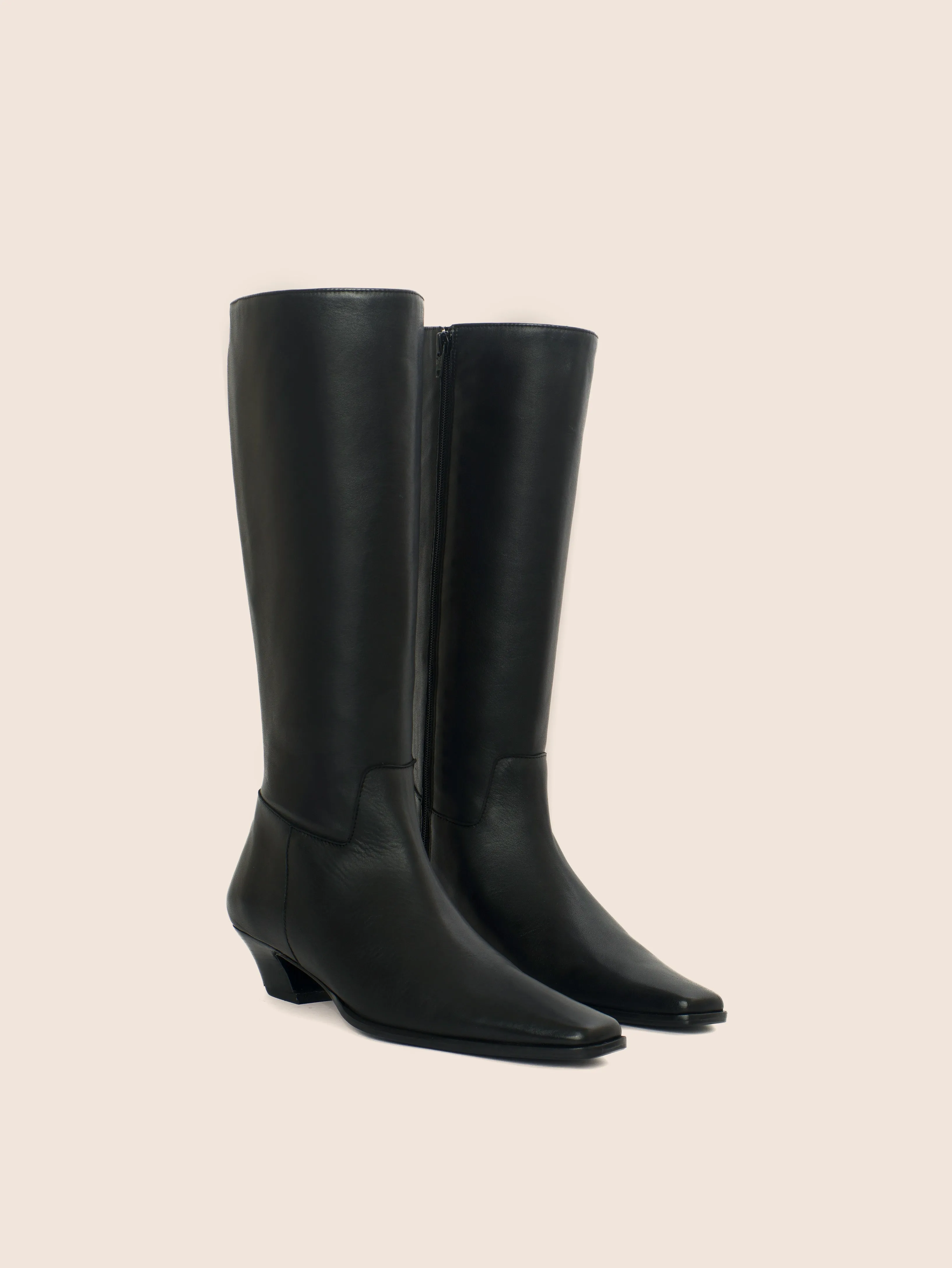 Elda Black Boot synthetic leather Steel Cap