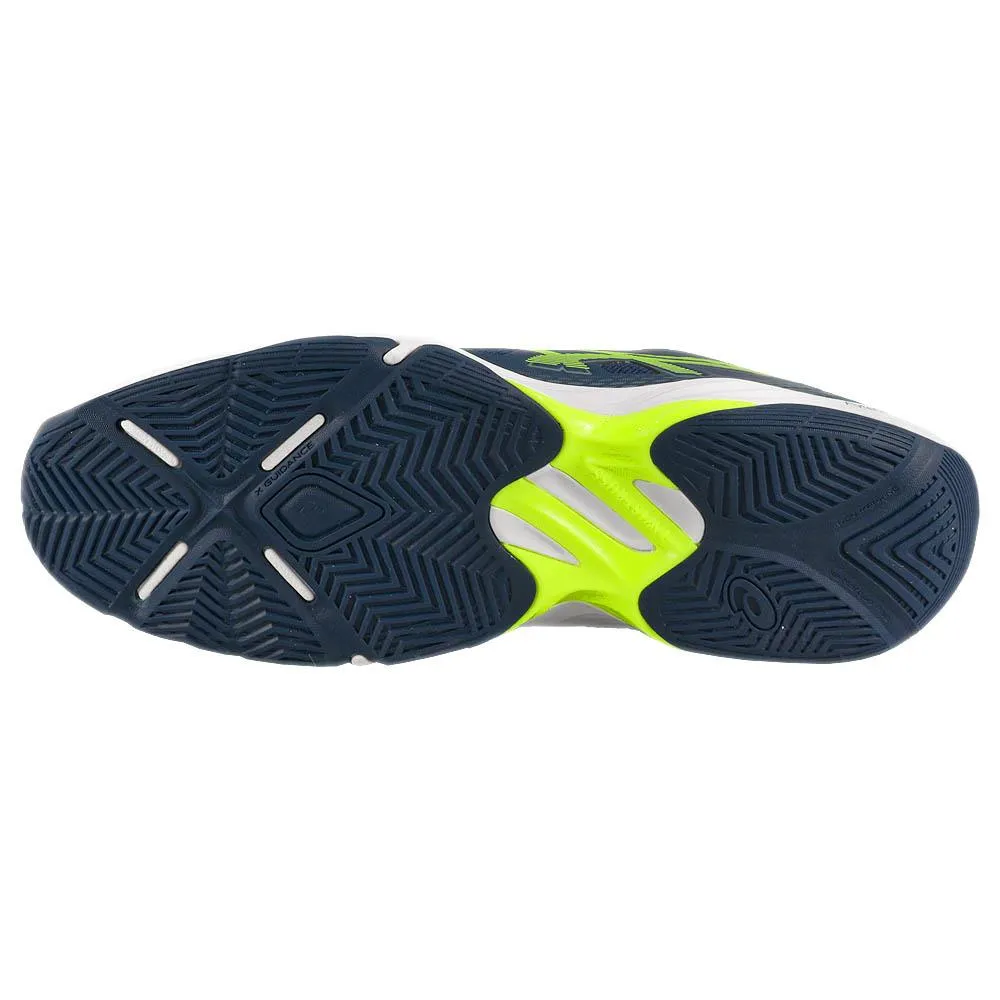 Soft Fabric Power Grip Asics Men's Blade FF - Blue Expanse/Safety Yellow