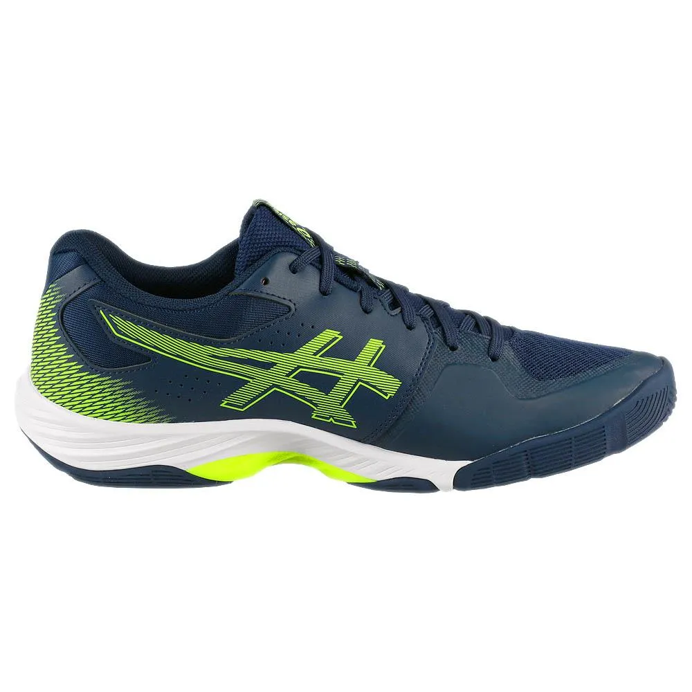 Water Resistant Tailored grip Asics Men's Blade FF - Blue Expanse/Safety Yellow