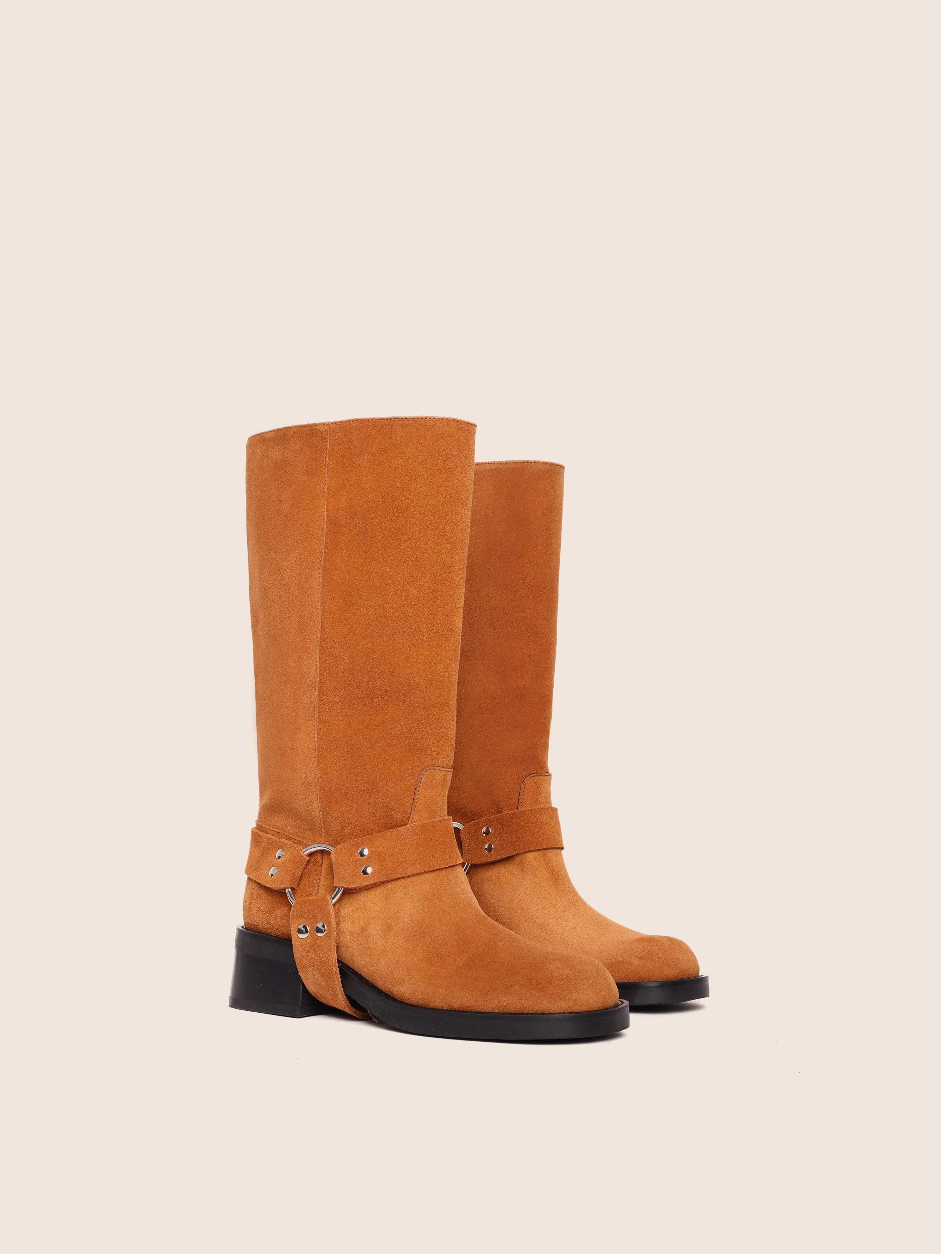 Outdoor Exploration Lucca Honey Suede Boot