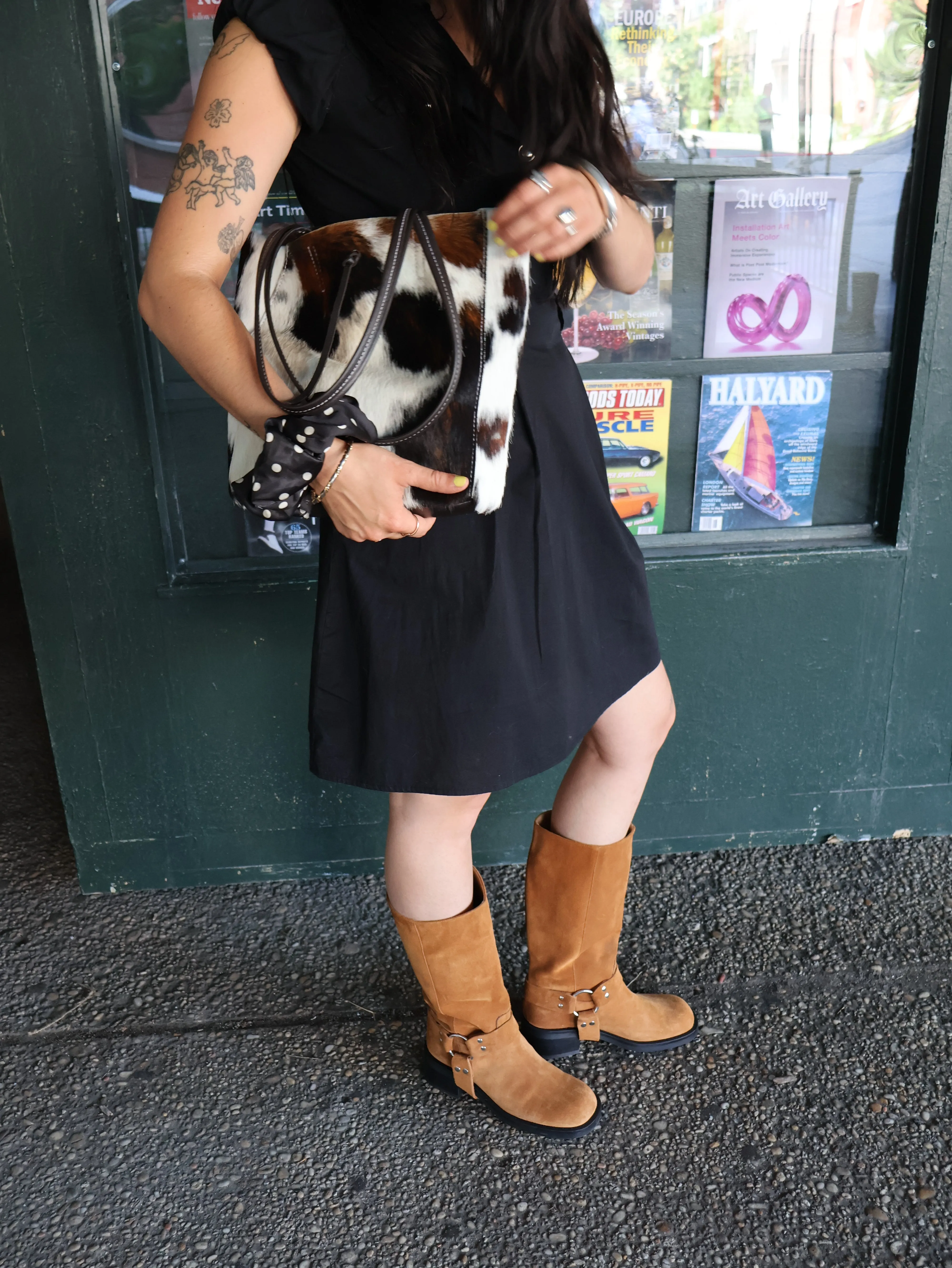 Lucca Honey Suede Boot Cold Climate