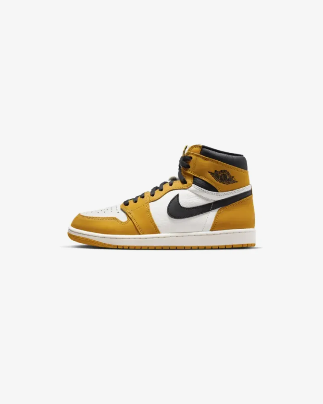 Nike Air Jordan 1 Retro High OG ??Yellow Ochre?? Sneakers Match All Breath Fresh