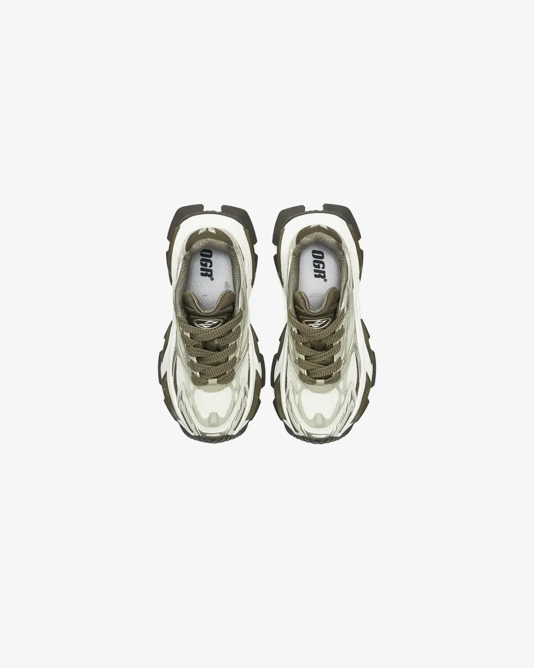 OGR Chameleon 'Green' World Sturdy Sneakers Slim Line Dad Pick