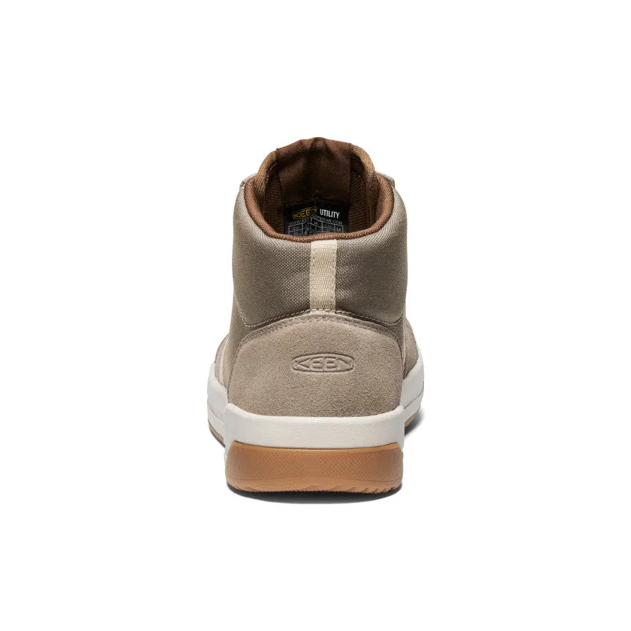 Anti-bacterial Weekend Ready Men's Kenton Mid Work Shoe (Carbon Toe)  |  Brindle/Gum