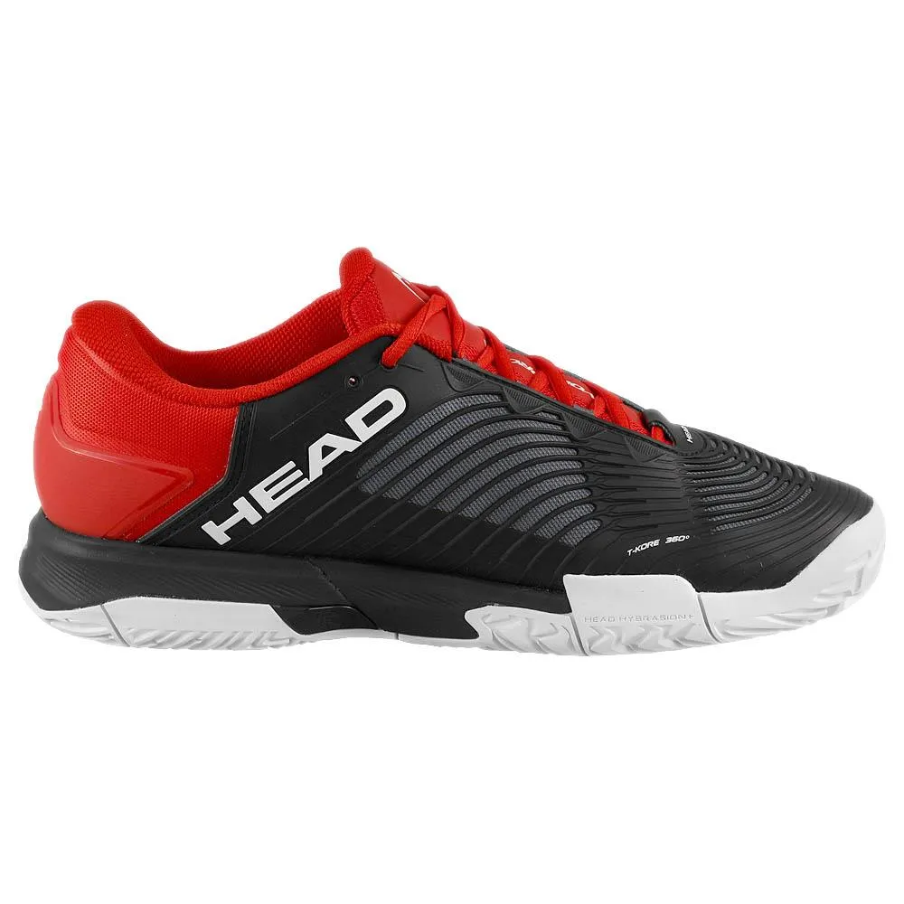 Head Men's Revolt Pro 4.5 - Black/Red Shock-absorbent silhouette Cross training