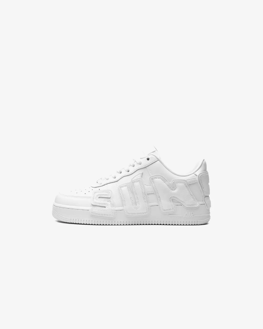 color - yellow Nike x CPFM Air Force 1 "Triple White" Sneakers